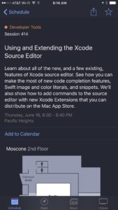 xcode extensions