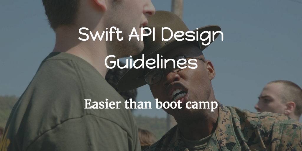 Swift API Design Guidelines Highlights Cleanswifter